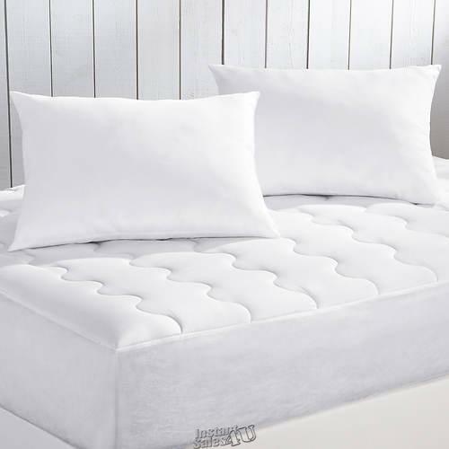 Serenity Mattress Pad & Pillow Pack Set White King