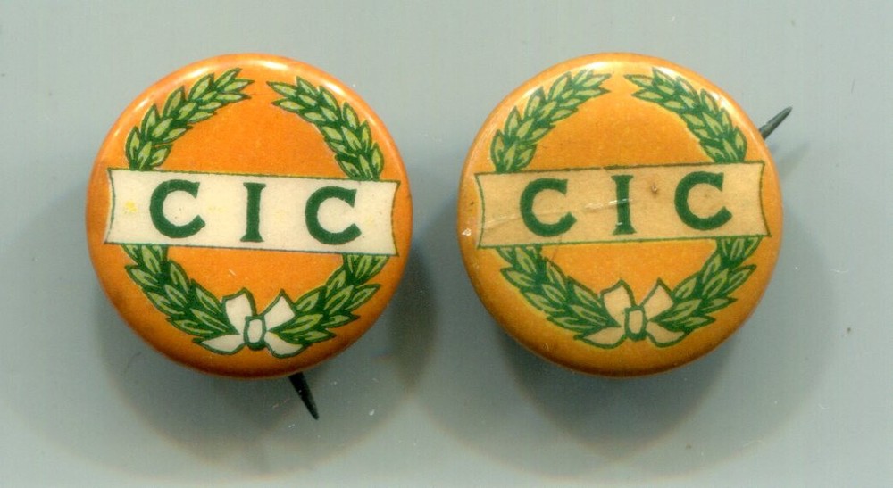2 Catholic Information Center Pinback Buttons