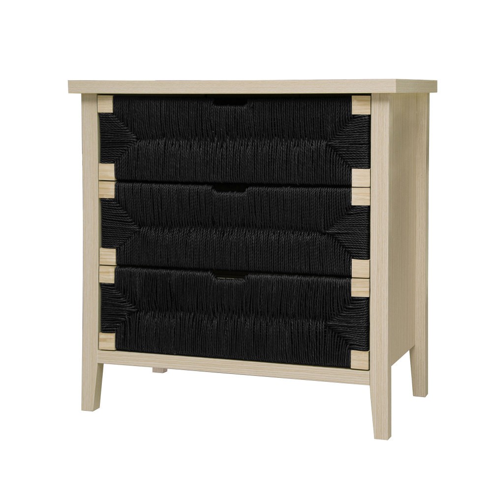 3 Drawer Sideboard Buffet with Adjustable Shelves, Storage Cabinet