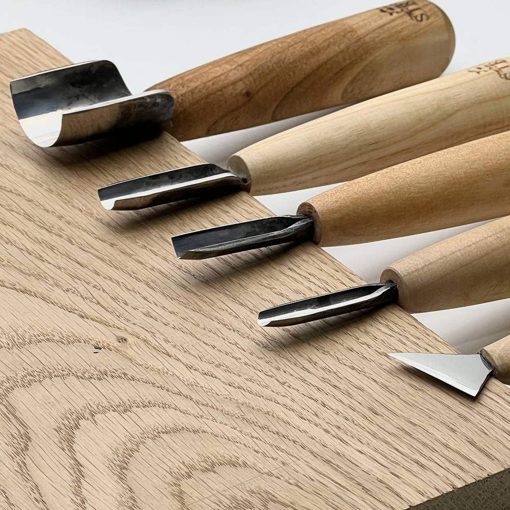 Wood carving kit for starter, Craft tools for schools