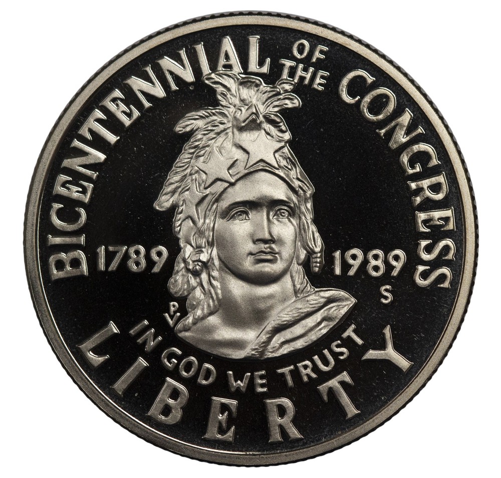 1989 Congressional 50c Proof Commemorative Half dollar