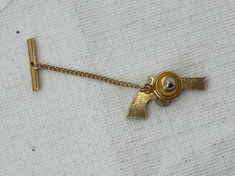 Vintage Pistol Tie Pin