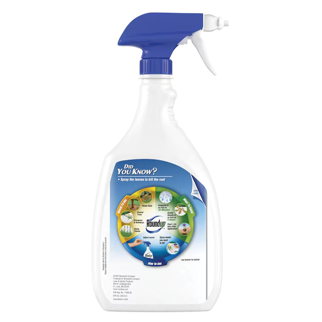 NEW Roundup 24 oz. Ready-to-Use Weed and Grass Killer