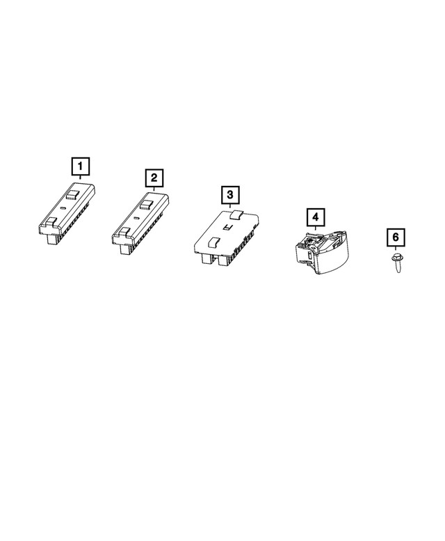 Genuine Mopar Connector Can Buss 68230877AA