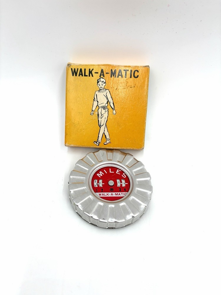 Walk-A-Matic Pedometer With Box & Paperwork - Made in Japan
