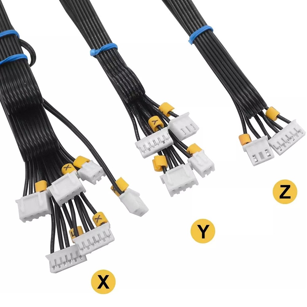 3PCS 3D Printer X&Y&Z Axis Cable Endstop Accessory Cables Line For Ender 3