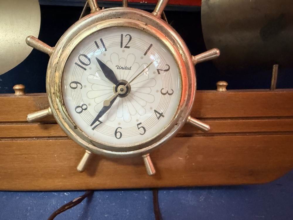 United Vintage Ship Clock