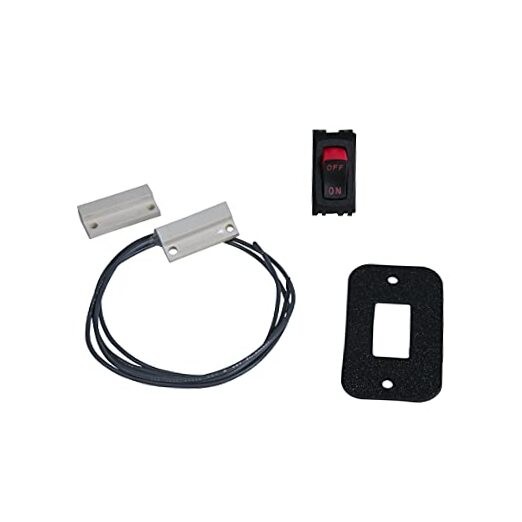 Electric Step Replacement Rectangular Magnetic Door Switch and Power Kit for