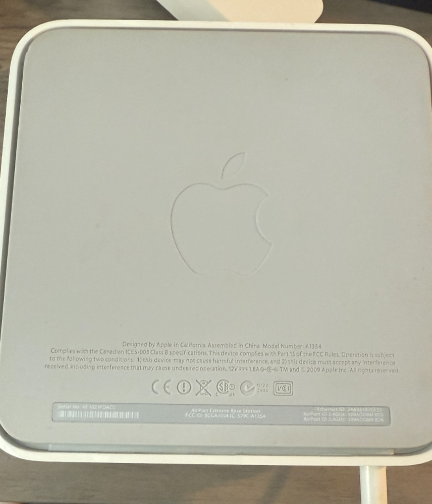 Apple Airport Express Base Model A1354