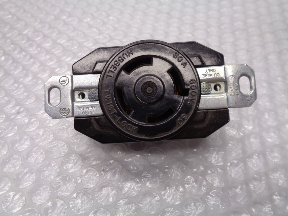 HUBBELL 30A 600V RECEPTACLE NSNP
