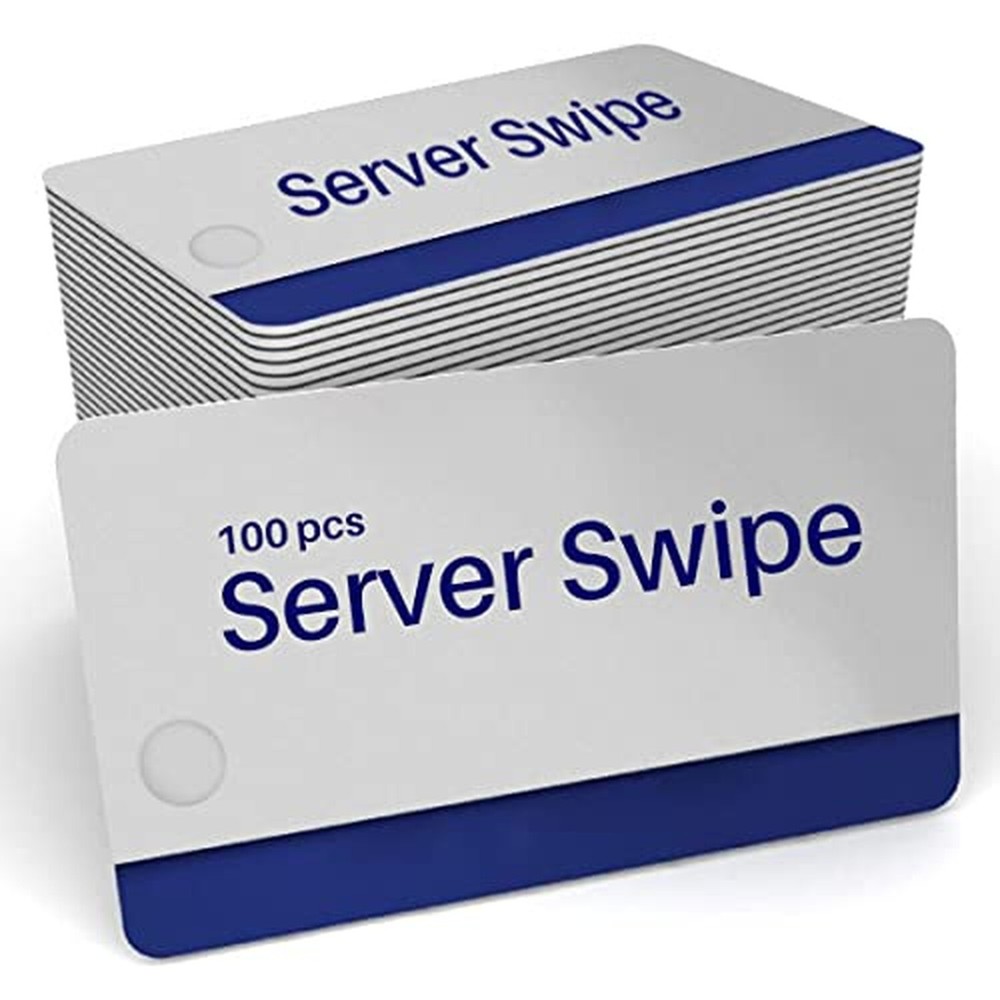 Micros Server Swipe Cards (100) 100