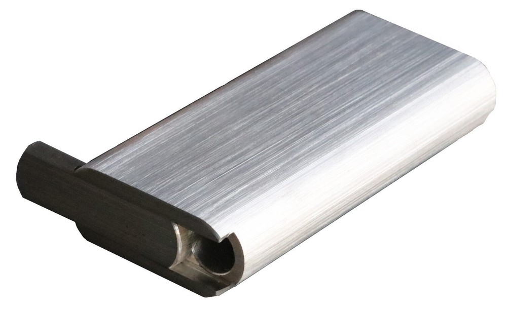 4" Solid Aluminum Dugout Stash Box- Locking Slider Lid-American Crafted