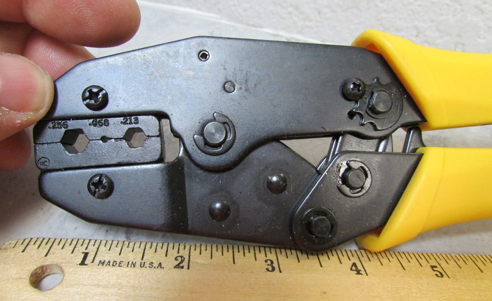 modular plug crimper network tool, Ventev Terrawave .256 .068 . 213, nice shape