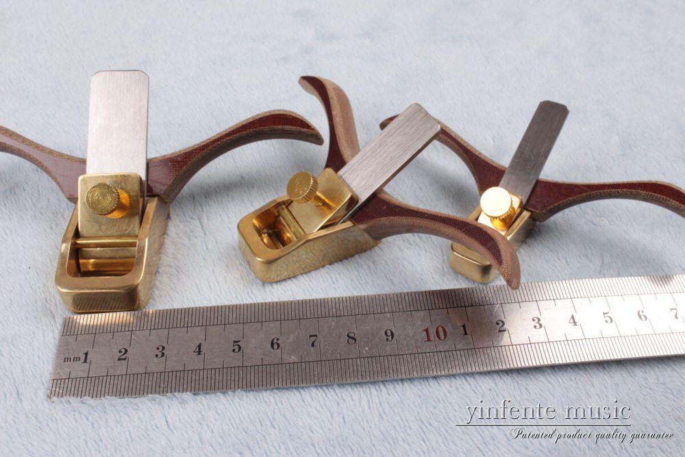 1Set Brass Planes Violin Luthier Tool Authentic Tools Woodworking Tools 3PCS