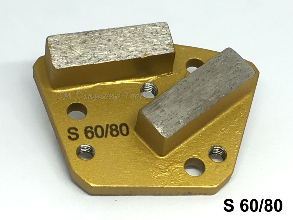 3-pack: Trapezoid Double Rectangle Grinding & Polishing Soft Bond 60 Grit