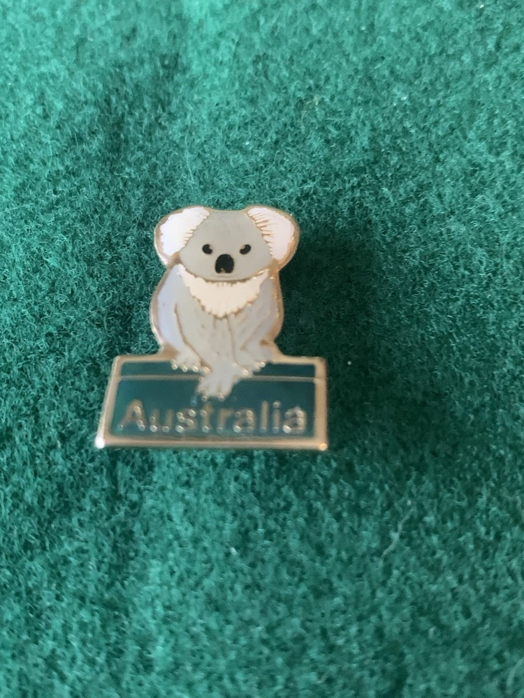 Australia Koala Bear Souvenir Lapel Pin Small Size