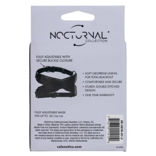 Nocturnal Collection Adjustable X-Mask