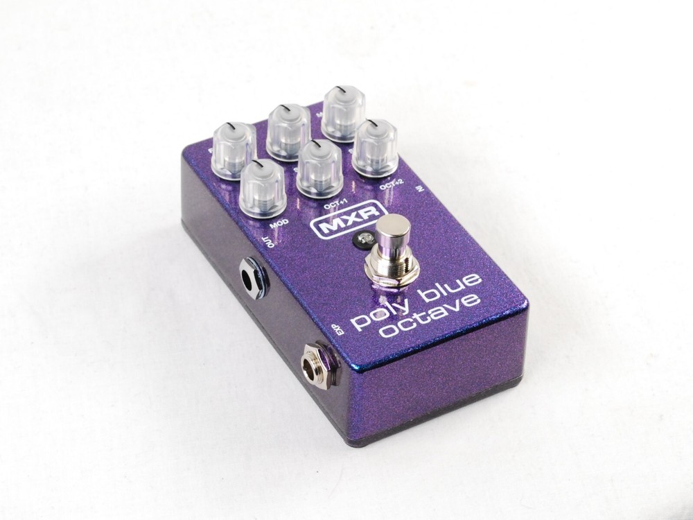 Used MXR M306 Poly Blue Octave Guitar Effects Pedal