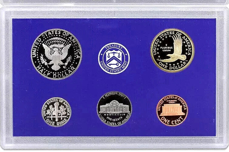 2008 PROOF SET CLAD - S MINT - 14 COINS - COMPLETE W/ BOX & COA
