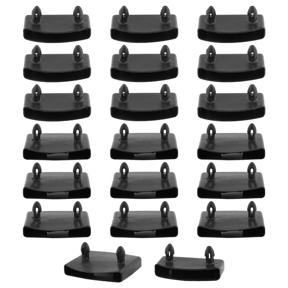 Ranjaner 20Pcs 54x10mm Plastic Replacement Bed Slat Plastic Centre Caps Holde...