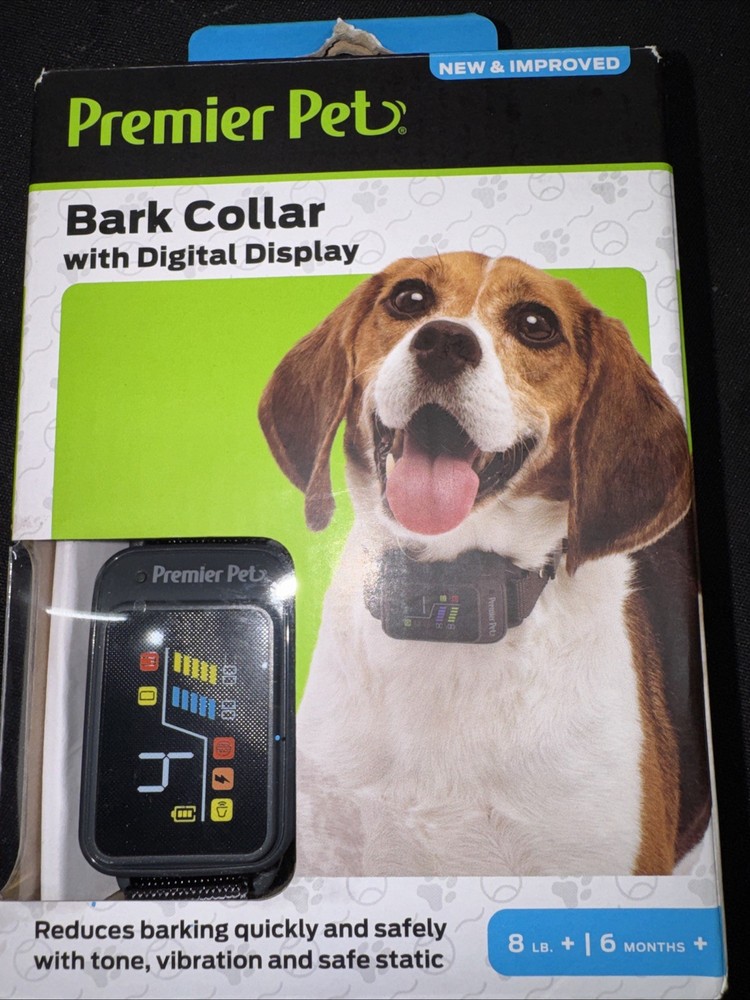 Premier Pet Bark Collar with Digital Display - GBC00-17993