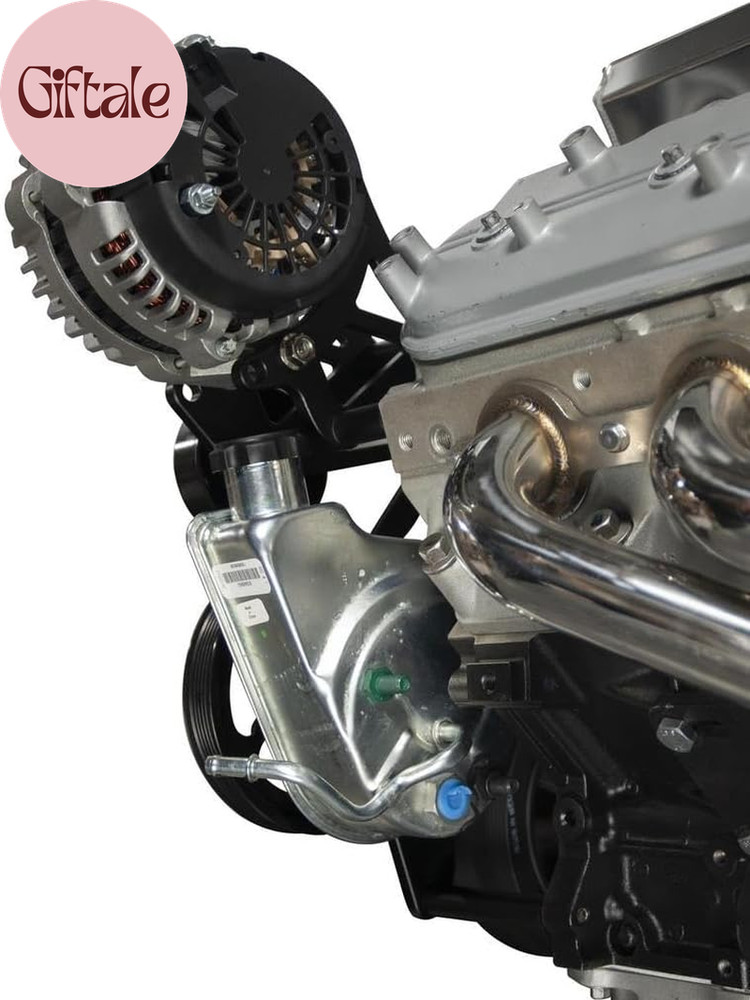 LS Engine Serpentine Bracket Alternator Power Steering Pump Swap Conversion Comp