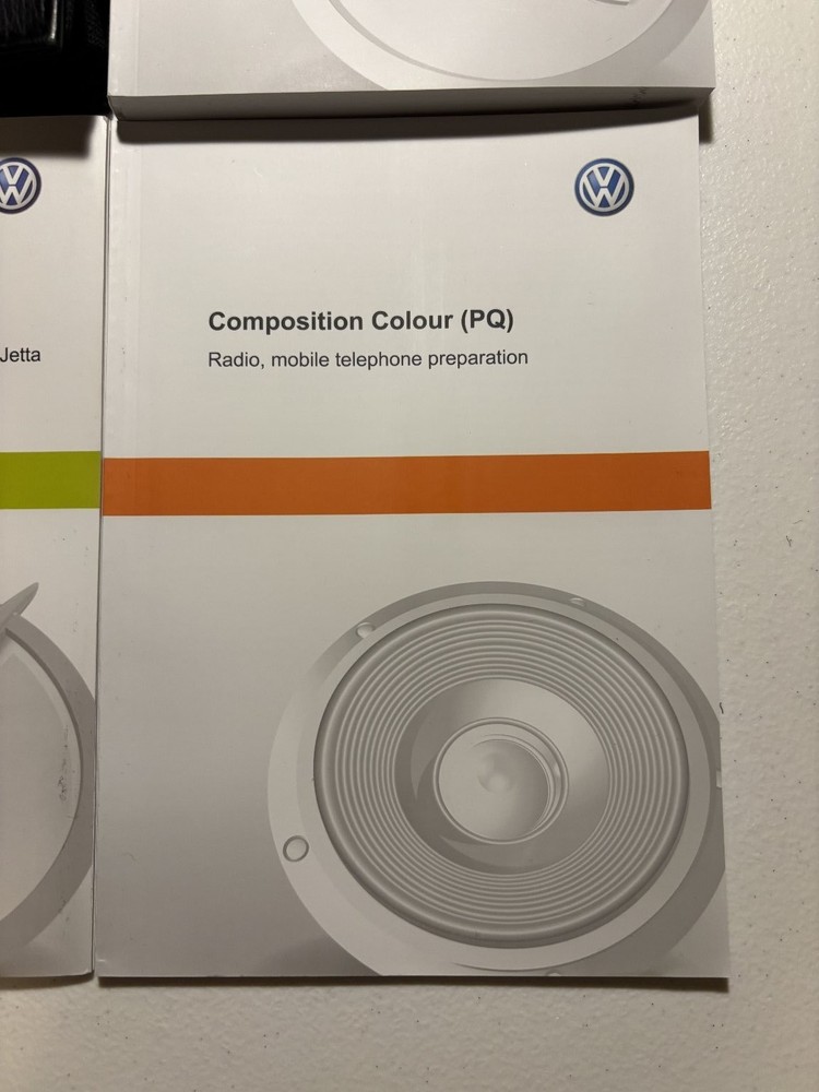 2016 Volkswagen Beetle Owners Manual OEM Complete Set