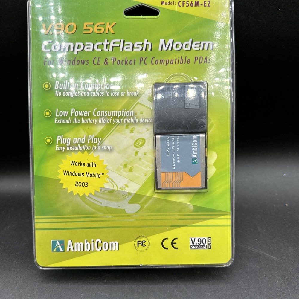 AmbiCom CF56M-EZ (CF56MEZ) 56 Kbps Modem