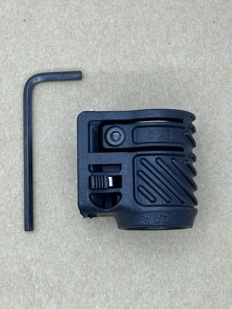 CAA Command Arms 1" Flashlight/laser Picatinny Mount - BK2