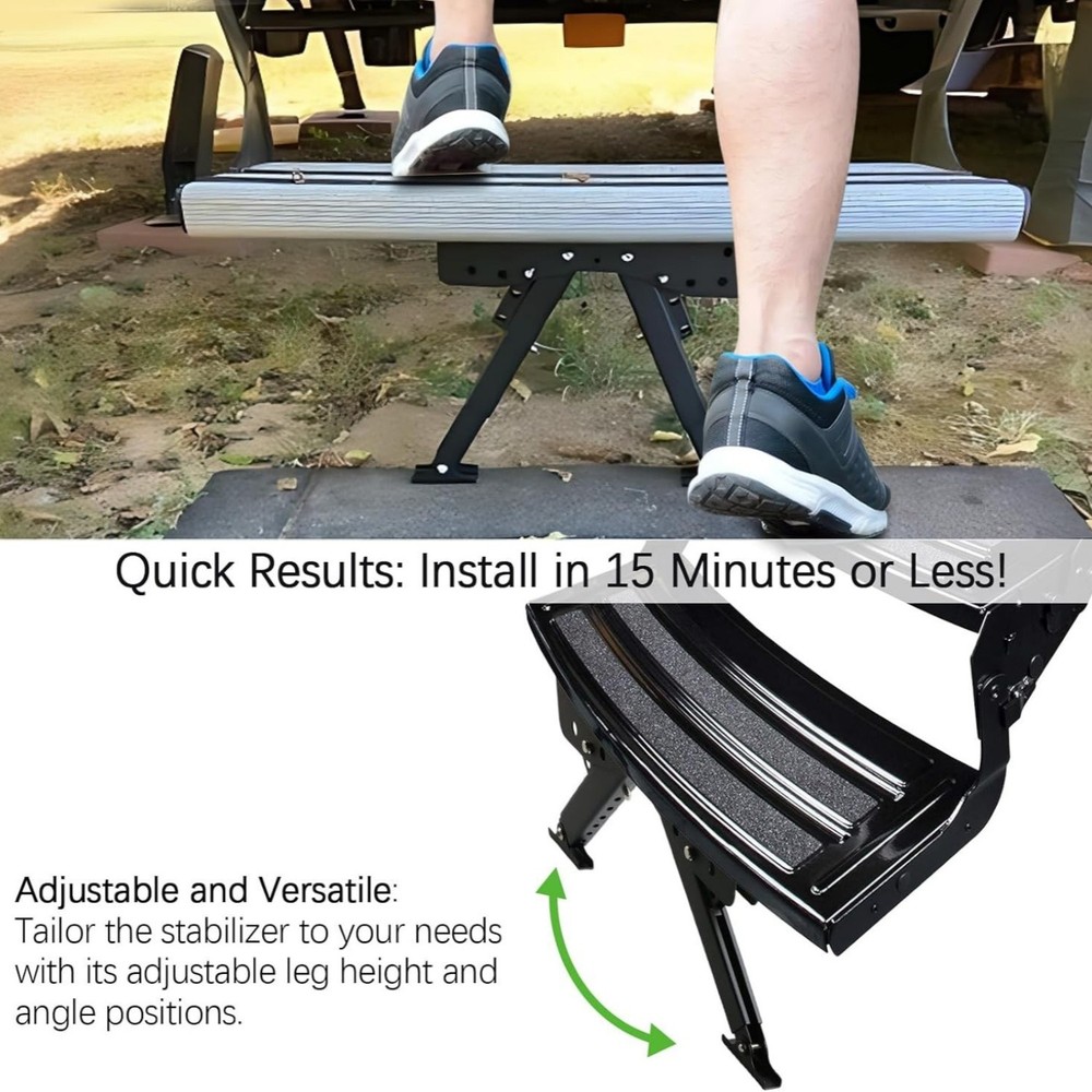 RV Step Stabilizer for Camper Steps RV Step Support stabilizer Stair