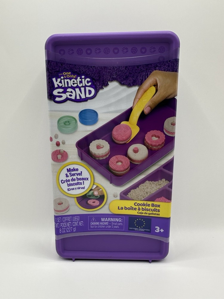 Kinetic Sand Cookie Box By Spin Master New Sealed Unopened