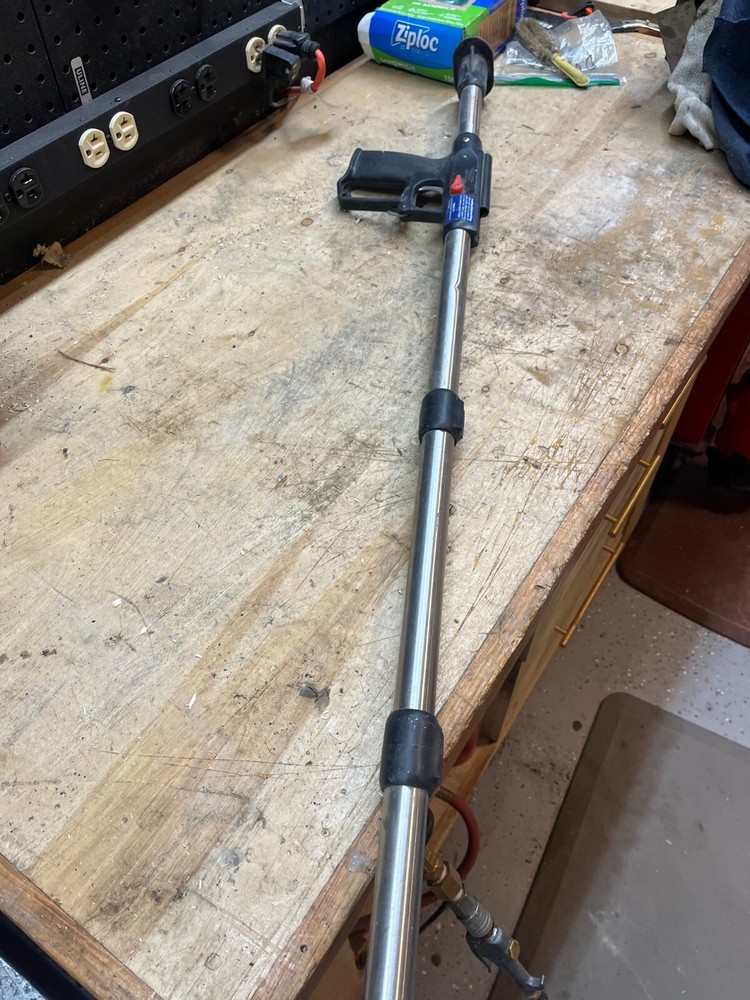 A. B. BILLER SPEAR GUN 60108 48" LONG -- Missing Parts -- Untested!