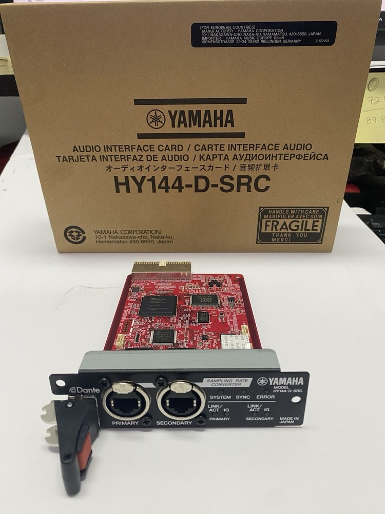 NOS Yamaha HY144-D-SRC Dante Card