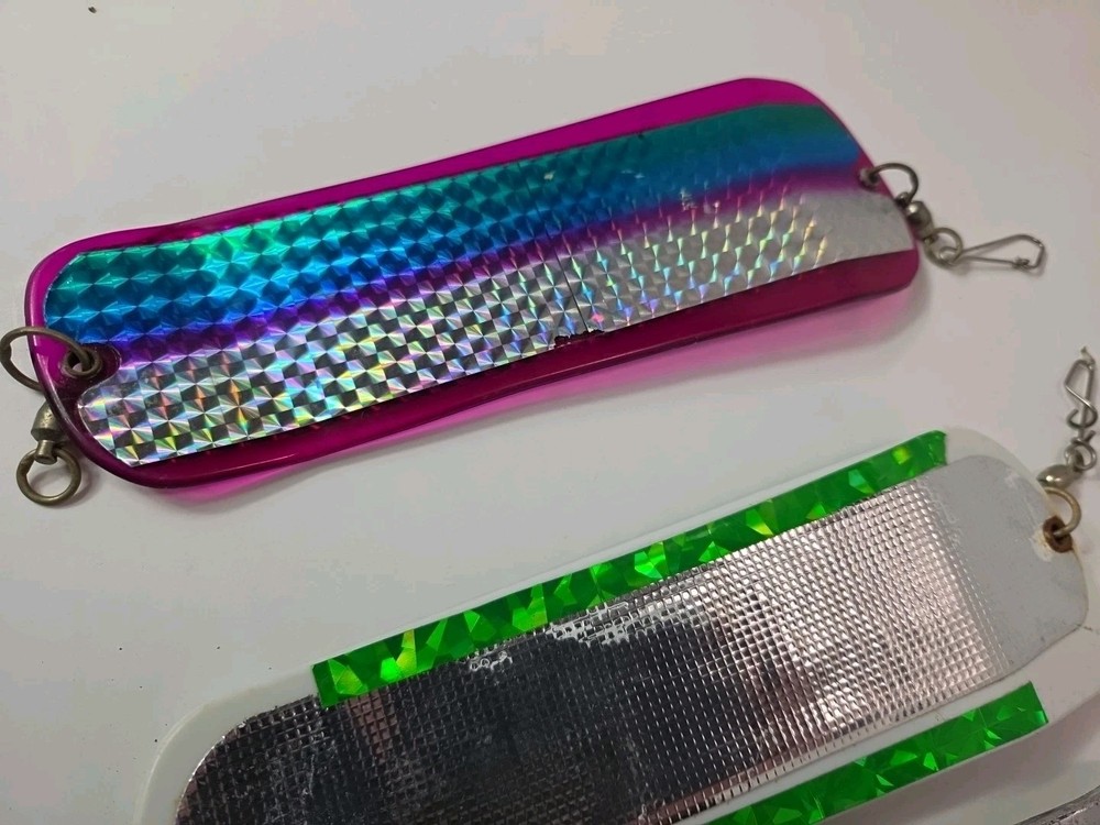 3 LIL' SHOTER 8" FLASHERS Salmon Trolling