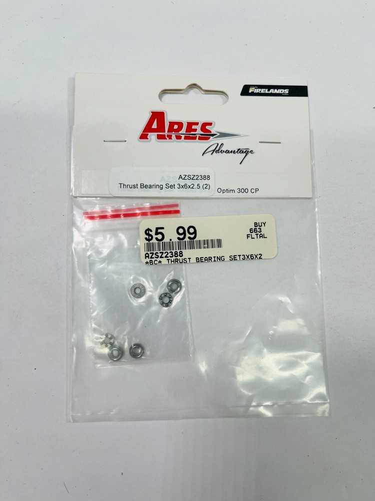 ARES AZSZ2388 OPTIM 300 CP THRUST BEARING 3X6X2.5 (2)