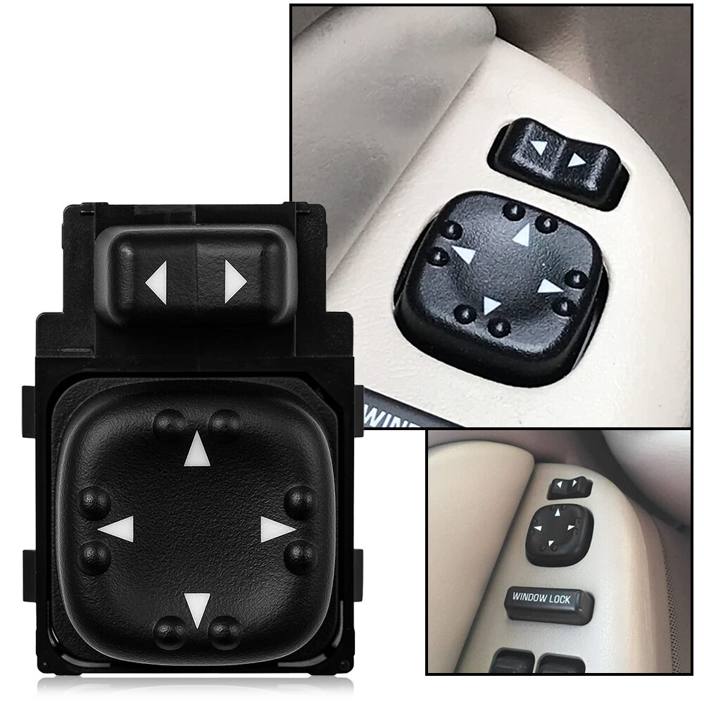 Left Driver Power Mirror Switch Control 15045085 For Chevy Silverado GMC Sierra