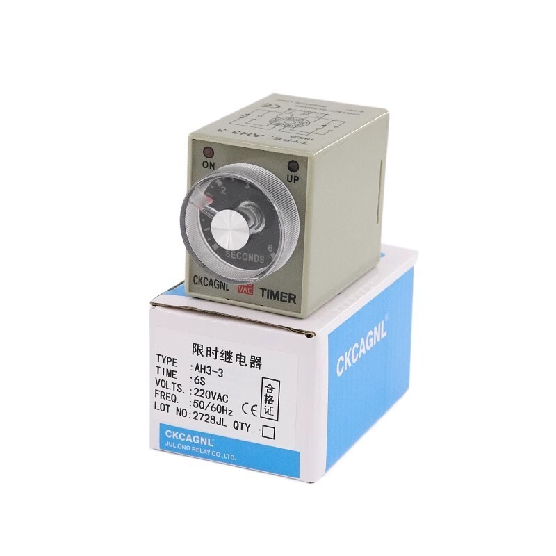 1PCS  AH3-3 Time Relay 8-pin Regulated Power Delay Switch Controller