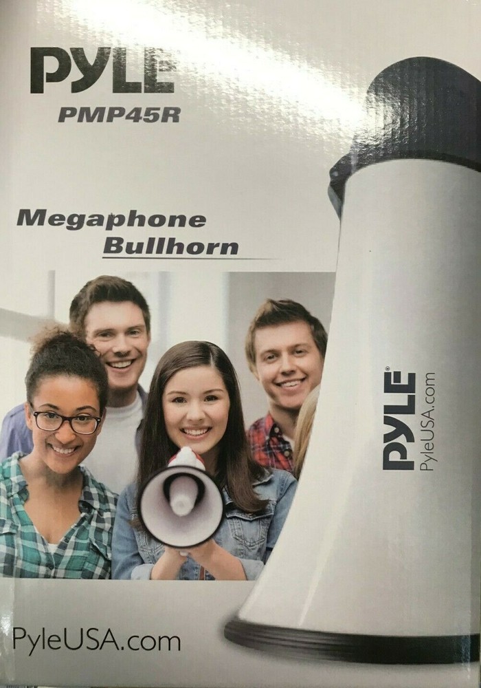 Pyle - PMP45R - Professional Dynamic Megaphone w/Rec. Detachable Microphone