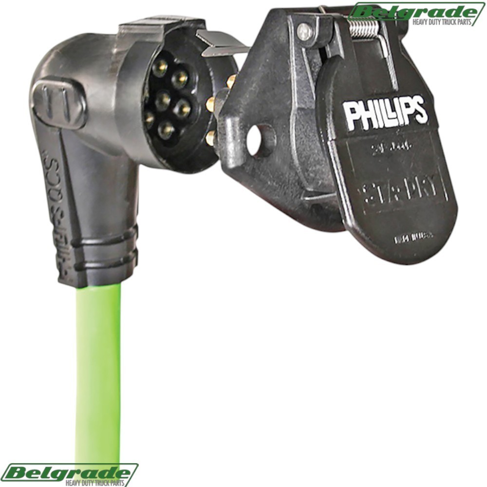 Phillips Genuine 16-726 Quick-Change Socket 7 Pin w/Bullet STA-DRY