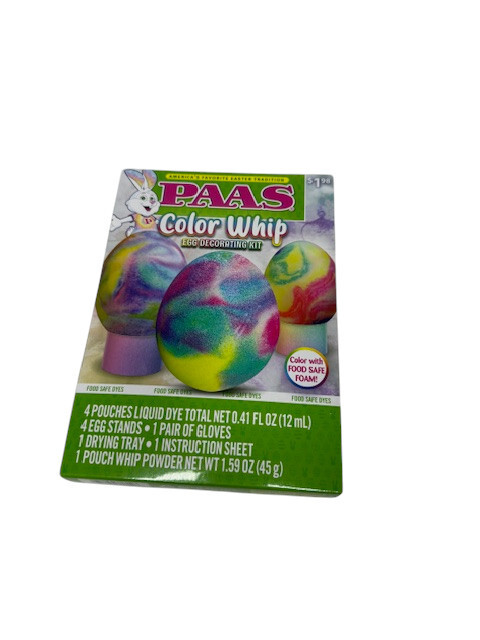 PAAS Color Whip Easter Egg Dye Kit