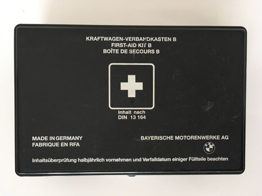 BMW E34 E31 first aid kit box 52201859303 empty