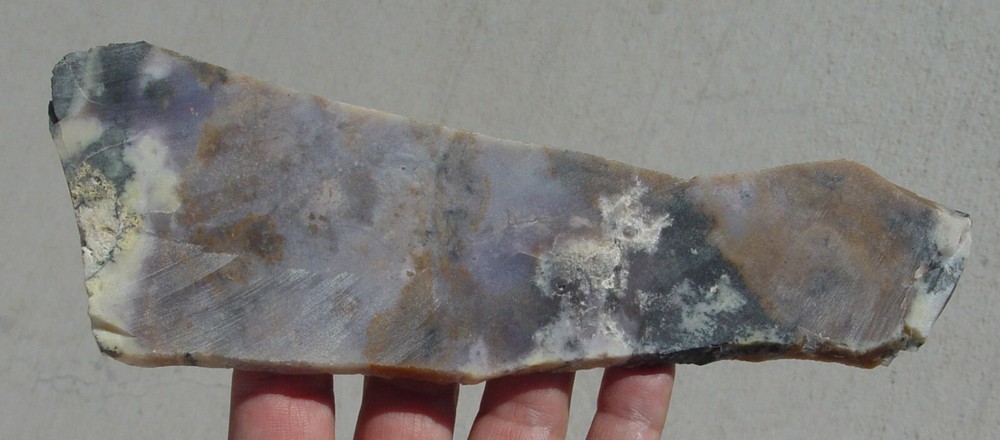 Amethyst Sage Dendritic Jasp Agate Lapidary Slab T926