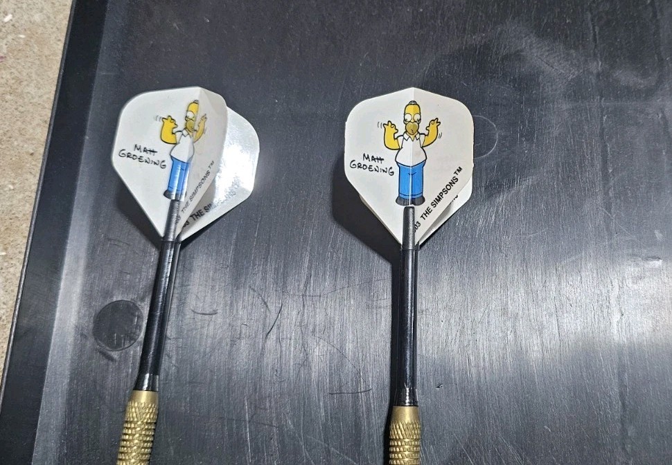 Vintage - The Simpsons Talking Electronic Dart Board