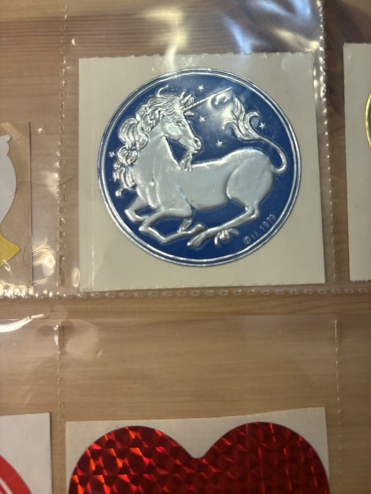 Vintage Sticker Set Lot Rares