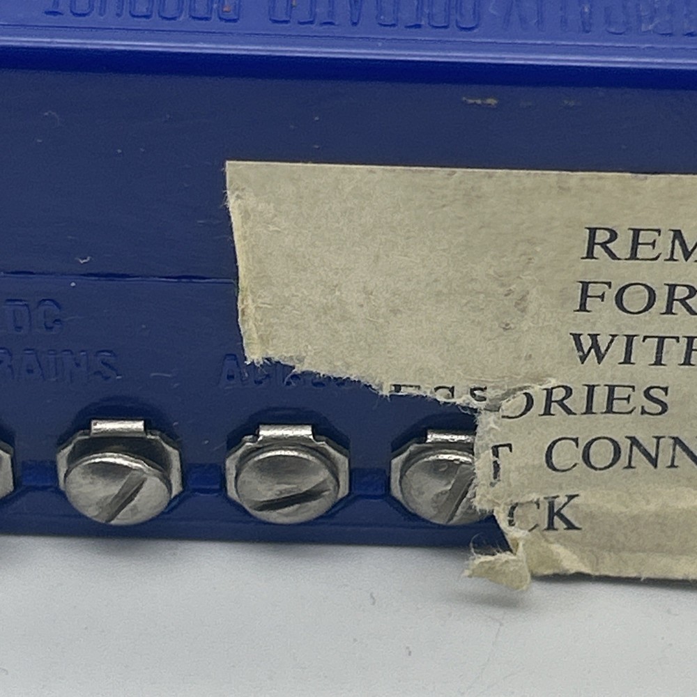 Life-Like Blue Model Train Hobby Transformer Reverse Off Forward 120 Volt OEM