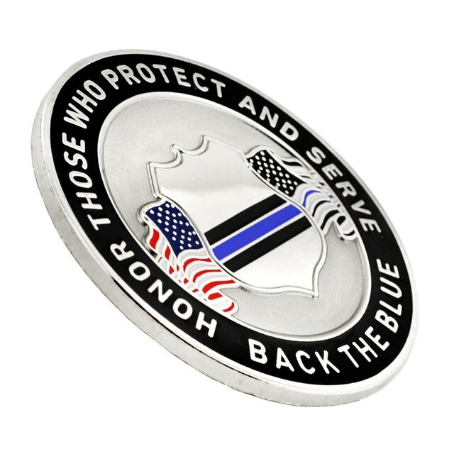 PinMart's Thin Blue Line Large Ball Marker