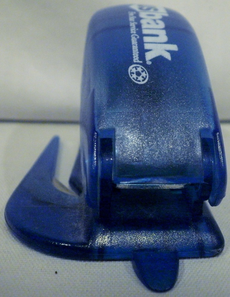 US Bank Compact Stapler with Letter Opener & Staple Remover
