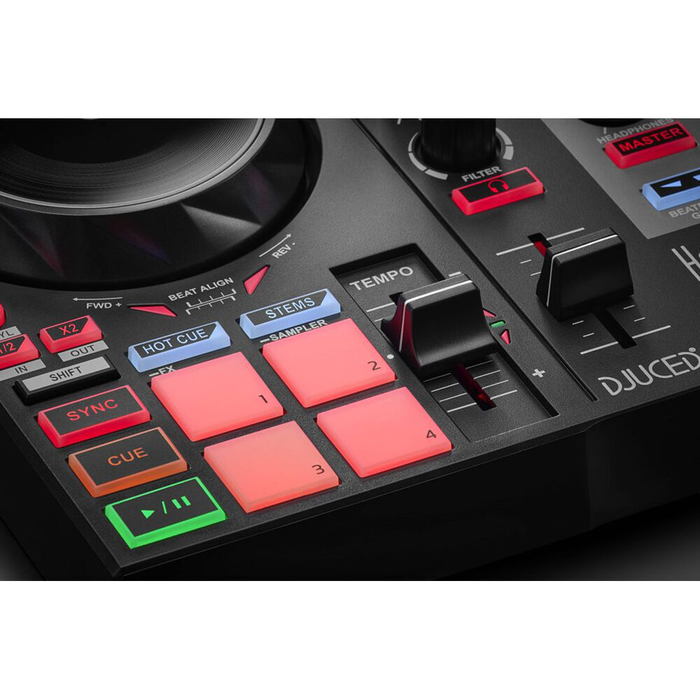 Hercules DJControl Inpulse 200 MK2 - Compact DJ Controller