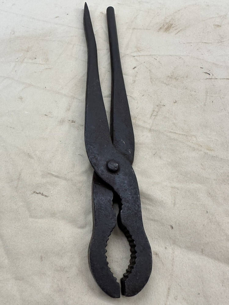 Unique Antique Iron Pipe Pliers ~ Squeeze Pipe Wrench