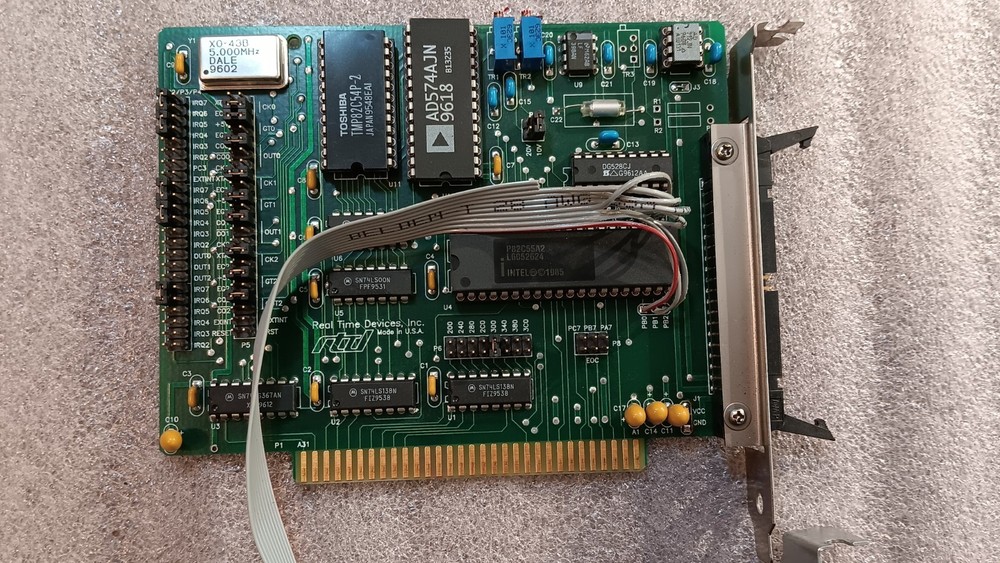 RTD ADA1100 12-BIT HIGH-SPEED ANALOG I/O BOARD